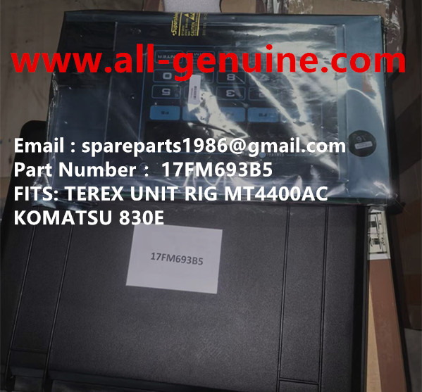 TEREX GE WHEEL MOTOR KOMATSU MT4400AC UNIT RIG BUCYRUS CATERPILLAR NHL MT4400AC MT3600 MT3700 NTE240 NTE260 XCMG XDE240 XDE260 BELAZ 75306 75131 KOMATSU 830E 930E 17FM693B5 DISPLAY DID