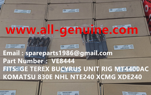 TEREX GE WHEEL MOTOR KOMATSU MT4400AC UNIT RIG BUCYRUS CATERPILLAR NHL MT4400AC MT3600 MT3700 NTE240 NTE260 XCMG XDE240 XDE260 BELAZ 75306 75131 KOMATSU 830E 930E CARBON BRUSH VE8444