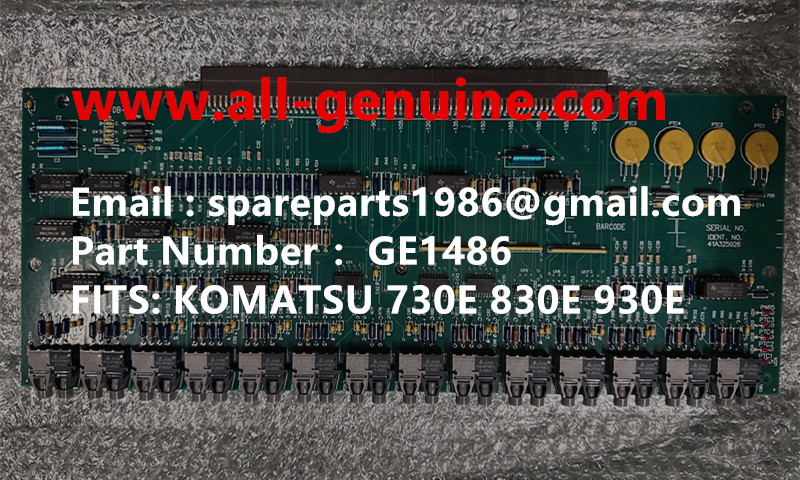 TEREX GE WHEEL MOTOR KOMATSU MT4400AC UNIT RIG BUCYRUS CATERPILLAR NHL MT4400AC MT3600 MT3700 NTE240 NTE260 XCMG XDE240 XDE260 BELAZ 75306 75131 KOMATSU 830E 930E GE1486 CARD