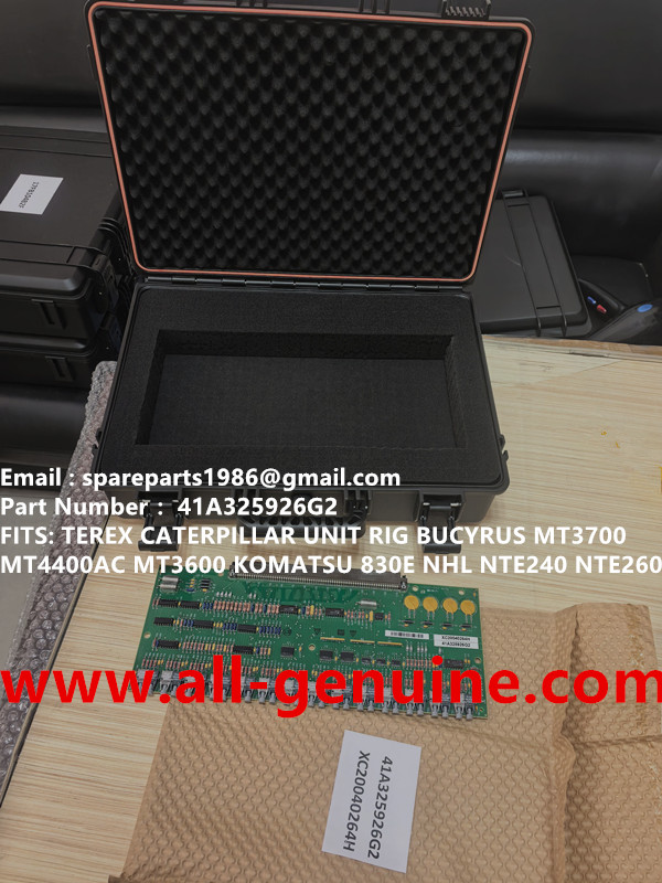 TEREX GE WHEEL MOTOR KOMATSU MT4400AC UNIT RIG BUCYRUS CATERPILLAR NHL MT4400AC MT3600 MT3700 NTE240 NTE260 XCMG XDE240 XDE260 BELAZ 75306 75131 KOMATSU 830E 930E 41A325926G2 CARD