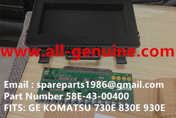 TEREX GE WHEEL MOTOR KOMATSU MT4400AC UNIT RIG BUCYRUS CATERPILLAR NHL MT4400AC MT3600 MT3700 NTE240 NTE260 XCMG XDE240 XDE260 BELAZ 75306 75131 KOMATSU 830E 930E CARD 58E-43-00400