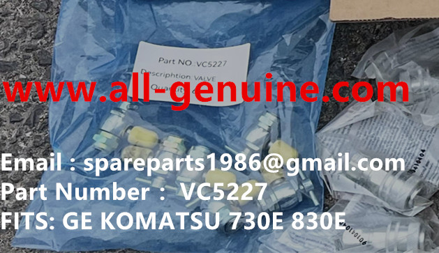 NHL NTE240 NTE260 NTE160 BUCYRUS MT3600 MT4400AC MT3700 MT3300 KOMATSU 830E 903E 730E BELAZ 75306 75131 VC5227 CONNECTOR