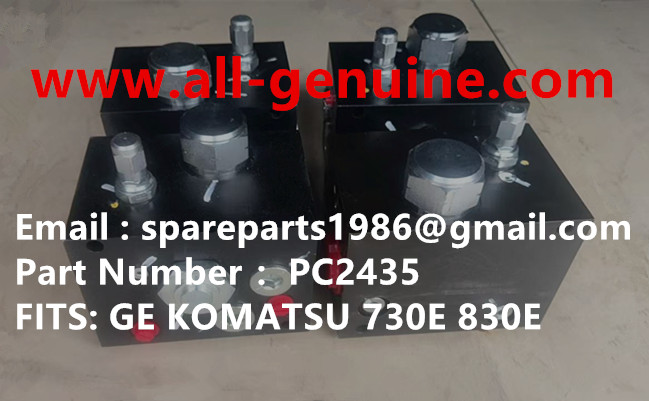 NHL NTE240 NTE260 NTE160 BUCYRUS MT3600 MT4400AC MT3700 MT3300 KOMATSU 830E 903E 730E BELAZ 75306 75131 VALVE PC2435