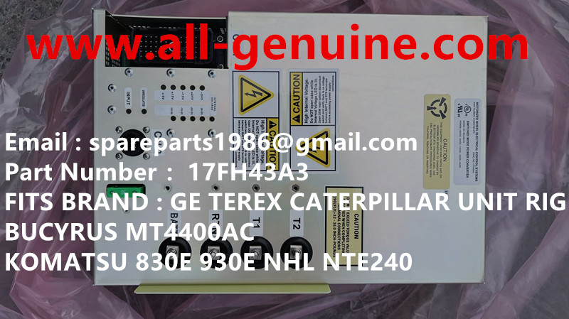 17FH43A3 POWER SUPPLY TEREX RIGID DUMP TRUCK HALUER OFF HIGHWAY GE WHEEL MOTOR PB9732 GE787FS11 58E-30-10092 5GE788 KOMATSU 730E 830E 930E 960E TEREX BUCYRUS MT4400AC NHL NTE240 NTE200 MINING DUMP TRUCK