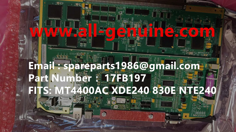 TEREX GE WHEEL MOTOR KOMATSU MT4400AC UNIT RIG BUCYRUS CATERPILLAR NHL MT4400AC MT3600 MT3700 NTE240 NTE260 XCMG XDE240 XDE260 BELAZ 75306 75131 KOMATSU 830E 930E 17FB197 CARD