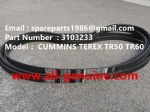 TEREX SANY RIGID DUMP TRUCK CUMMINS TR50 TR60 3103233 ENGINE BELT