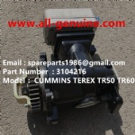 TEREX NHL TR50 TR60 RIGID DUMP TRUCK CUMMINS ENGINE 3104216 AIR COMPRESSOR