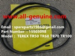 TEREX NHL TR50 TR60  RIGID DUMP TRUCK CUMMINS ENGINE 15503098 BELT