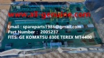 TEREX HAULER MINING RIGID DUMP TRUCK KOMATSU WHEEL MOTOR BUCYRUS UNIT RIG  MT3600 MT4400AC NTE240 NTE260 KOMATSU BELAZ 75313 830E 930E BELAZ 75131 GE 5GY19L6 5GY19L6 CARD 2005237