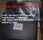 TEREX GE WHEEL MOTOR KOMATSU MT4400AC UNIT RIG BUCYRUS CATERPILLAR NHL MT4400AC MT3600 MT3700 NTE240 NTE260 XCMG XDE240 XDE260 BELAZ 75306 75131 KOMATSU 830E 930E 17FM693B5 DISPLAY DID