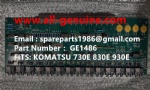TEREX GE WHEEL MOTOR KOMATSU MT4400AC UNIT RIG BUCYRUS CATERPILLAR NHL MT4400AC MT3600 MT3700 NTE240 NTE260 XCMG XDE240 XDE260 BELAZ 75306 75131 KOMATSU 830E 930E GE1486 CARD