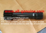 TEREX GE WHEEL MOTOR KOMATSU MT4400AC UNIT RIG BUCYRUS CATERPILLAR NHL MT4400AC MT3600 MT3700 NTE240 NTE260 XCMG XDE240 XDE260 BELAZ 75306 75131 KOMATSU 830E 930E SUN PINION 84D730174P1
