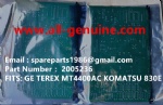 TEREX GE WHEEL MOTOR 830E KOMATSU MT4400AC UNIT RIG BUCYRUS CATERPILLAR NHL TR45 TR50 TR60 TR70 MT4400AC MT3600 MT3700 NTE240 NTE260 BELAZ CARD 2005236