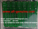 TEREX GE WHEEL MOTOR 830E KOMATSU MT4400AC UNIT RIG BUCYRUS CATERPILLAR NHL MT4400AC MT3600 MT3700 NTE240 NTE260 XCMG XDE240 XDE260 BACKPLANE GE1483