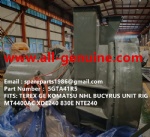 TEREX GE WHEEL MOTOR 830E KOMATSU MT4400AC UNIT RIG BUCYRUS CATERPILLAR NHL MT4400AC MT3600 MT3700 NTE240 NTE260 XCMG XDE240 XDE260 BELAZ 75306 75131 KOMATSU 830E 5GTA41R5 ALTERNATOR ASSY