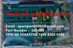 TEREX GE WHEEL MOTOR KOMATSU MT4400AC UNIT RIG BUCYRUS CATERPILLAR NHL MT4400AC MT3600 MT3700 NTE240 NTE260 XCMG XDE240 XDE260 BELAZ 75306 75131 KOMATSU 830E 930E CARD GE1484