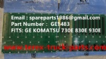 GE1483 CARD KOMATSU 730E 830E 930E MINING DUMP TRUCK GE WHEEL MOTOR