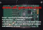 17FB190C1 CARD GE WHEEL MOTOR PB9732 GE787FS11 58E-30-10092 5GE788 KOMATSU 730E 830E 930E 960E TEREX BUCYRUS MT4400AC NHL NTE240 NTE200 MINING DUMP TRUCK