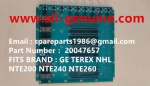20047657 BACKPLANE GE WHEEL MOTOR PB9732 GE787FS11 58E-30-10092 5GE788 KOMATSU 730E 830E 930E 960E TEREX BUCYRUS MT4400AC NHL NTE240 NTE200 MINING DUMP TRUCK